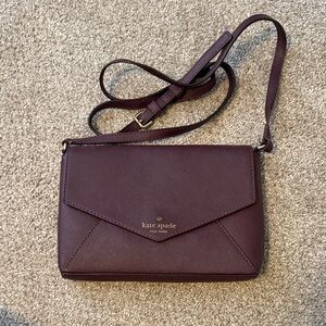 Kate Spade Deep Purple Crossbody Bag